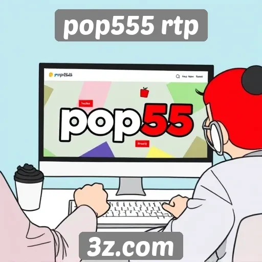 Experiência de usuário do site pop555 rtp